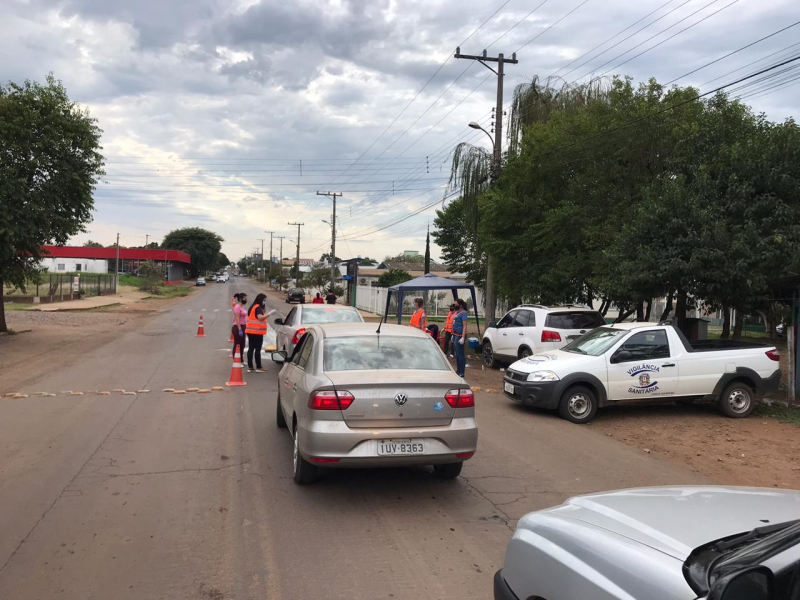 BLITZ SANITÁRIA É REALIZADA EM PORTO XAVIER